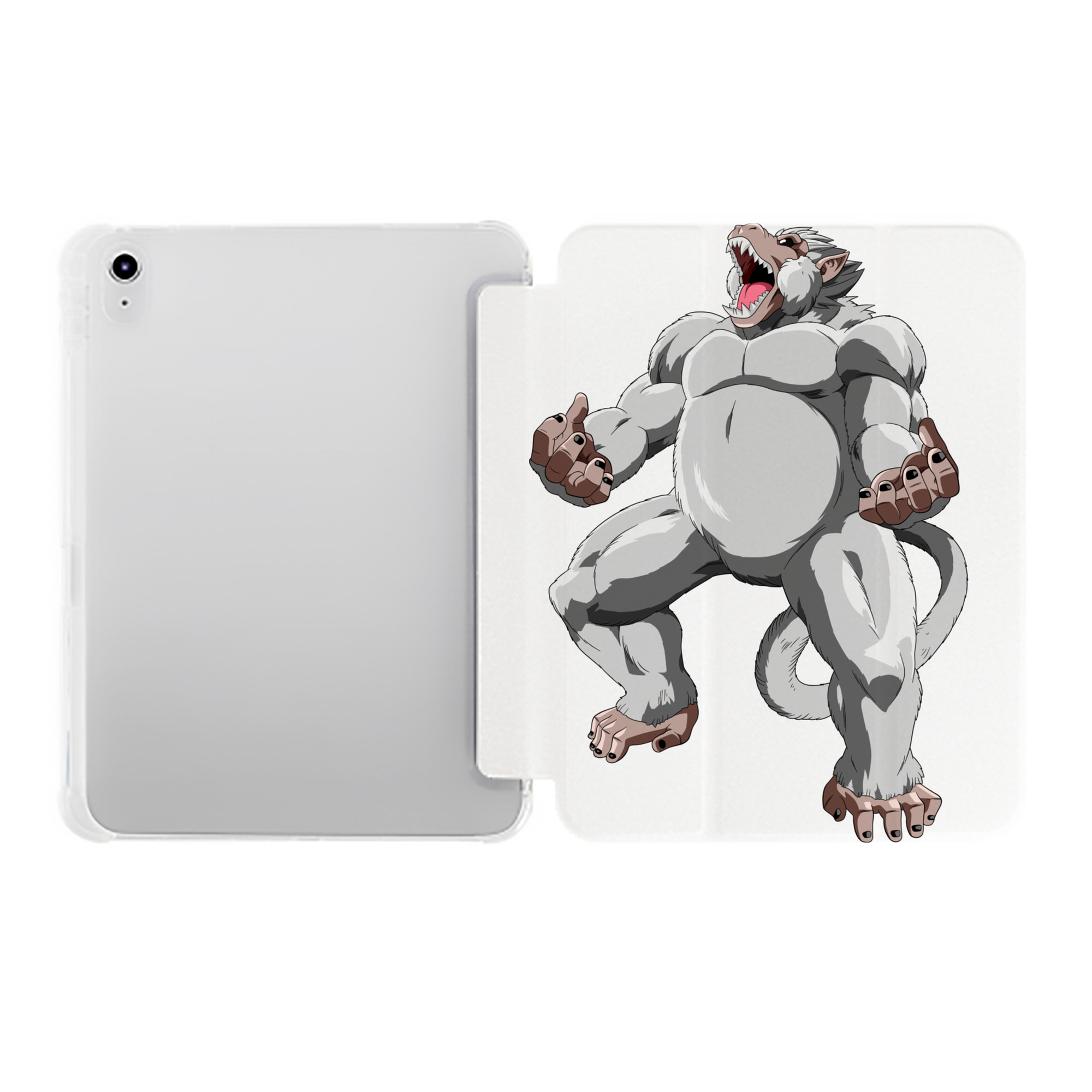 （画像用） ドラゴンボール DRAGON BALL IPad ケース ペン収納付き 三つ折りスタンド PUレザー×シリコン 対応機種9.5/10.5/10.9インチ